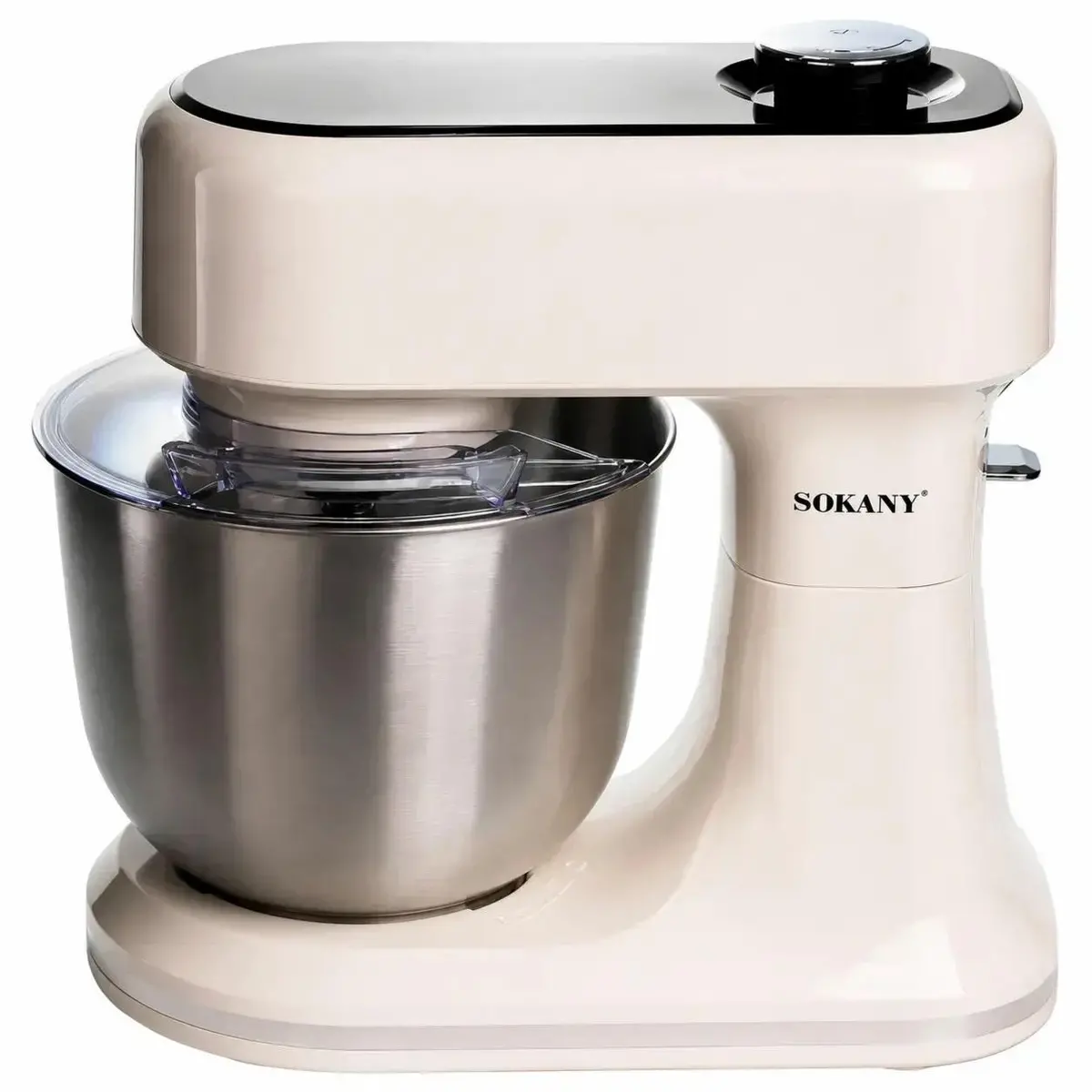 Планетарний тістоміс SOKANY SK-05016 1500 Вт чаша 6 л з підігрівом, вбудовані ваги та 9 швидкостями