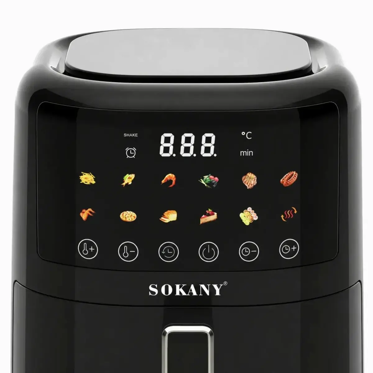 Аерофритюрниця SOKANY SK-10083 1400 Вт 8 л із сенсорним керуванням