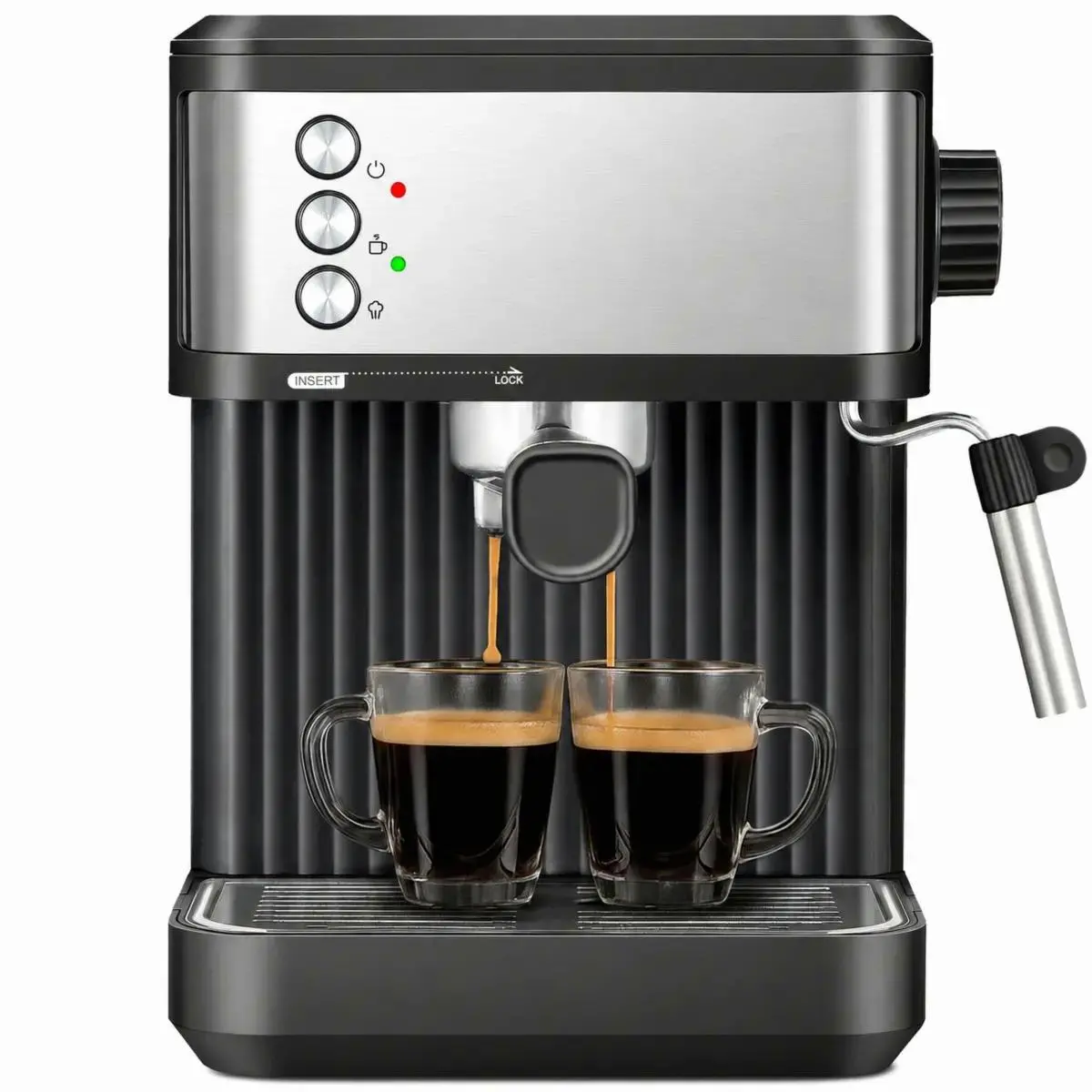Кавомашина SOKANY SK-04029 15 бар 850 Вт з капучинатором та резервуаром 1.8 л