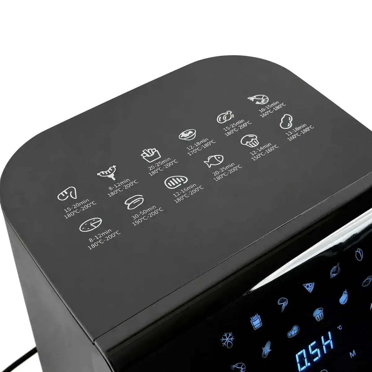 Аерофритюрниця Ackiliss ACL-96559 2000 Вт 12 л із сенсорним керуванням