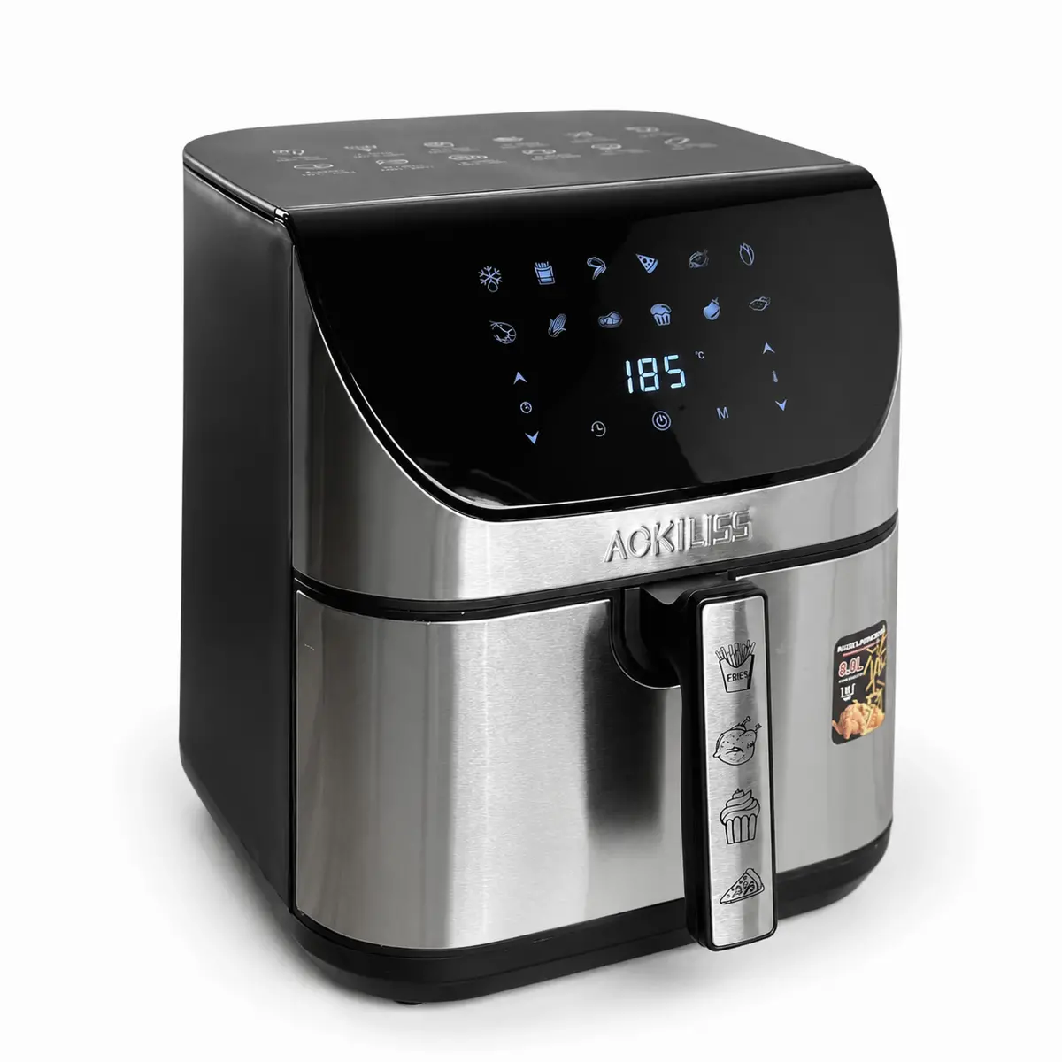 Аерофритюрниця Ackiliss ACL-96559 2000 Вт 12 л із сенсорним керуванням
